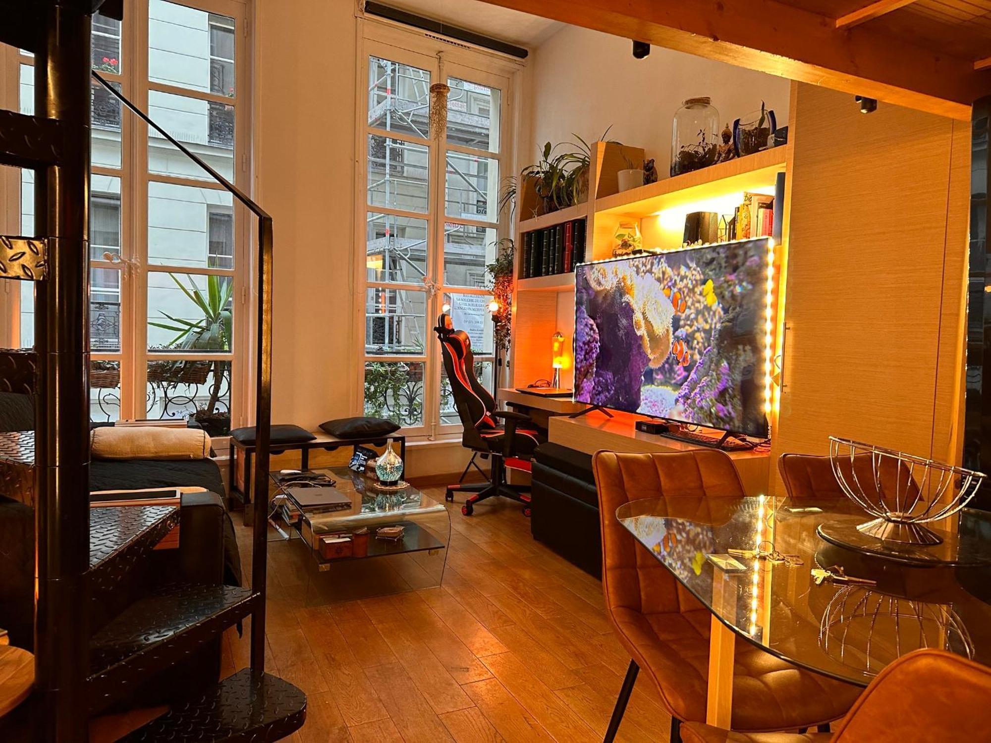 Magnifique Studio Au Coeur Du Marais Paris Luaran gambar