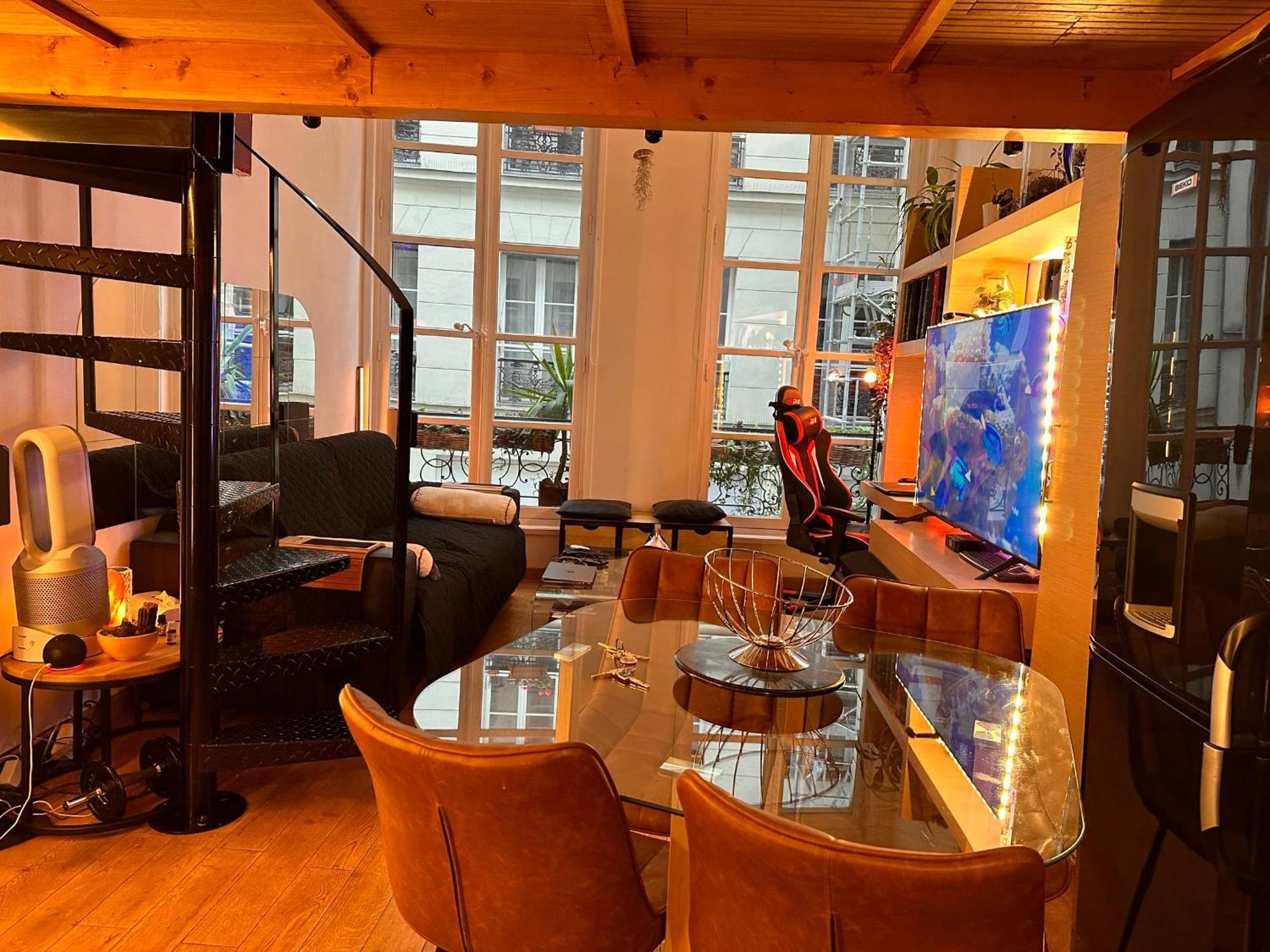 Magnifique Studio Au Coeur Du Marais Paris Luaran gambar
