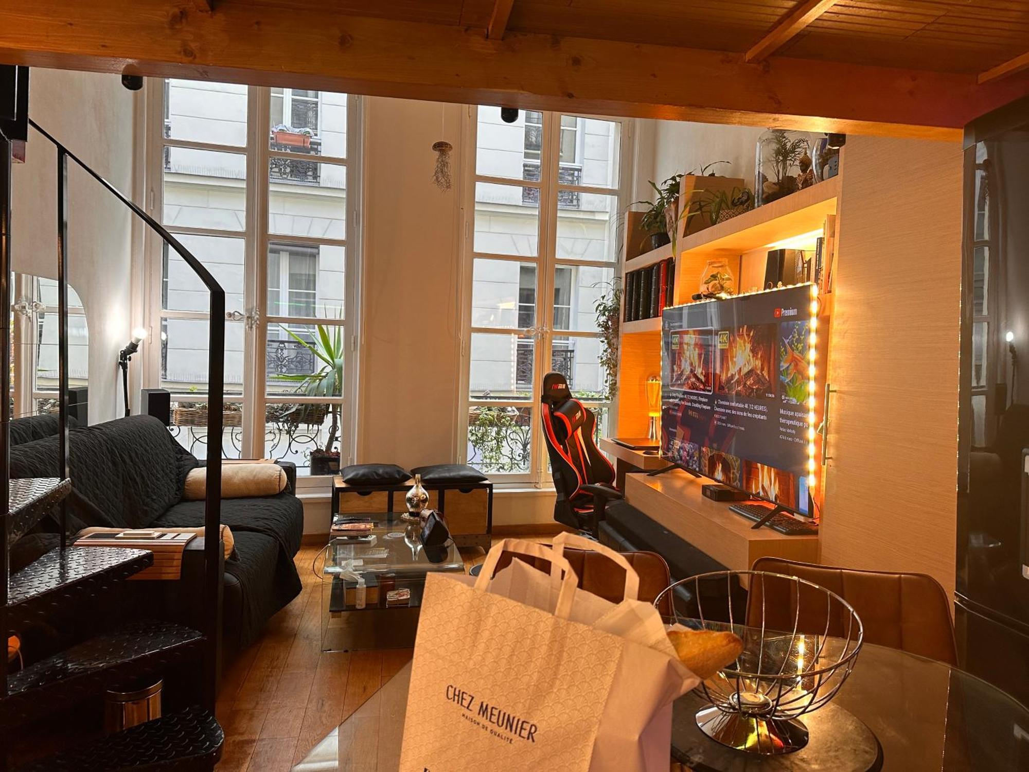 Magnifique Studio Au Coeur Du Marais Paris Luaran gambar
